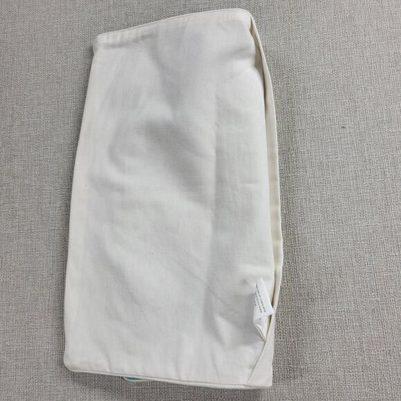 Pottery Barn Kids Pillowcase 16x16 Blue Beaded Octopus Embroidered Cotton Square - Picture 12 of 15